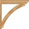 Ekena Millwork Thorton Slat Rough Sawn Outlooker, Western Red Cedar, 8"W x 46"D x 46"H OUT08X46X46THR06RWR - alternate 2
